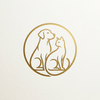 Elegant Pet Duo Logo
